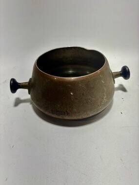 Vintage SPRING Switzerland Copper Fondue Pot Caquelon Cheese Fondue Cookware
